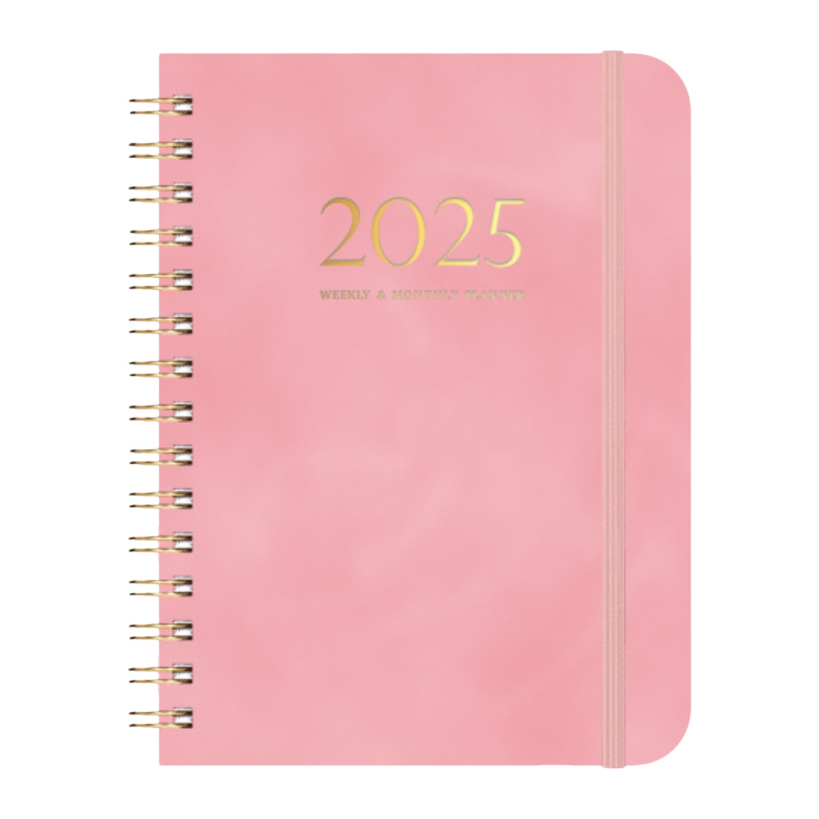 2025 Planner Weekly and Monthly Spiral Bound Calendar Planner Book Agenda for Home Office Supplies
